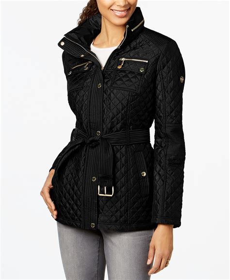 michael kors women long jacket|michael kors jacket women overcoat.